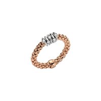 Anello Fope Donna Prima in Oro rosa Diamante 0.07 Ct 74608AX_BB_R_XBX_00M - 74608AX_BB_R_XBX_00M